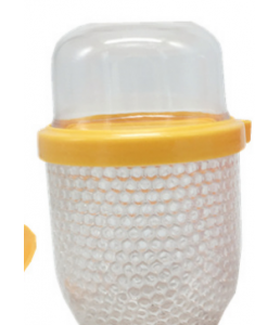 日用百货可定制批发便携双层塑料酸奶杯大容量带勺子