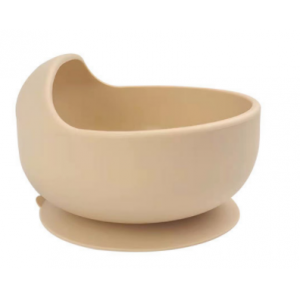 儿童硅胶碗带吸盘一体成型吸盘碗防摔母婴用品喂养辅食蜗牛碗