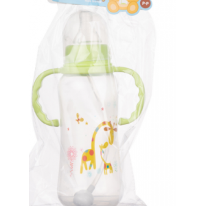 新生儿宝宝儿童塑料pp奶瓶标准口径葫芦型婴儿奶瓶280mL奶瓶批发