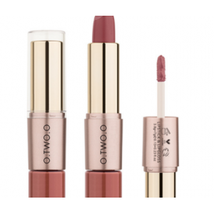 O.TWO.O双头丝绒哑光唇彩口红二合一 柔雾12色唇釉