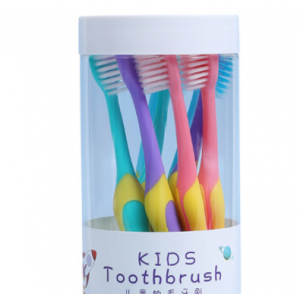 雅康桶装儿童软毛6-10-12岁以上细丝日用百货8支装牙刷软毛