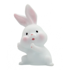 树脂工艺品家居小兔子摆件办公桌面装饰礼品汽车摆饰微景观小配件