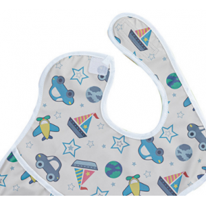 新品婴儿饭兜防水儿童围嘴柔软口水兜厂家