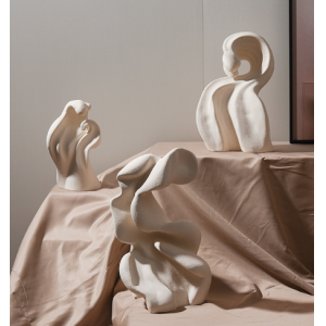 陶瓷摆件现代简约工艺品家居饰品电视柜书柜样板间软装饰品摆设